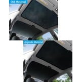 topfit voor Model 3 luifel zonnedak auto UV-bescherming raamluifel opvouwbare glazen dakluifel Model 3 voor- en achterraamluifels voor 2021-2025