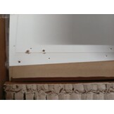 vidaXL Apothekerskast 20x45,5x60 cm bewerkt hout wit