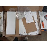 vidaXL Apothekerskast 20x45,5x60 cm bewerkt hout wit