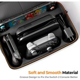 ZOZOVR Switch 2 Tas: Harde Beschermhoes met 20 Kaartsleuven & 30% Korting!