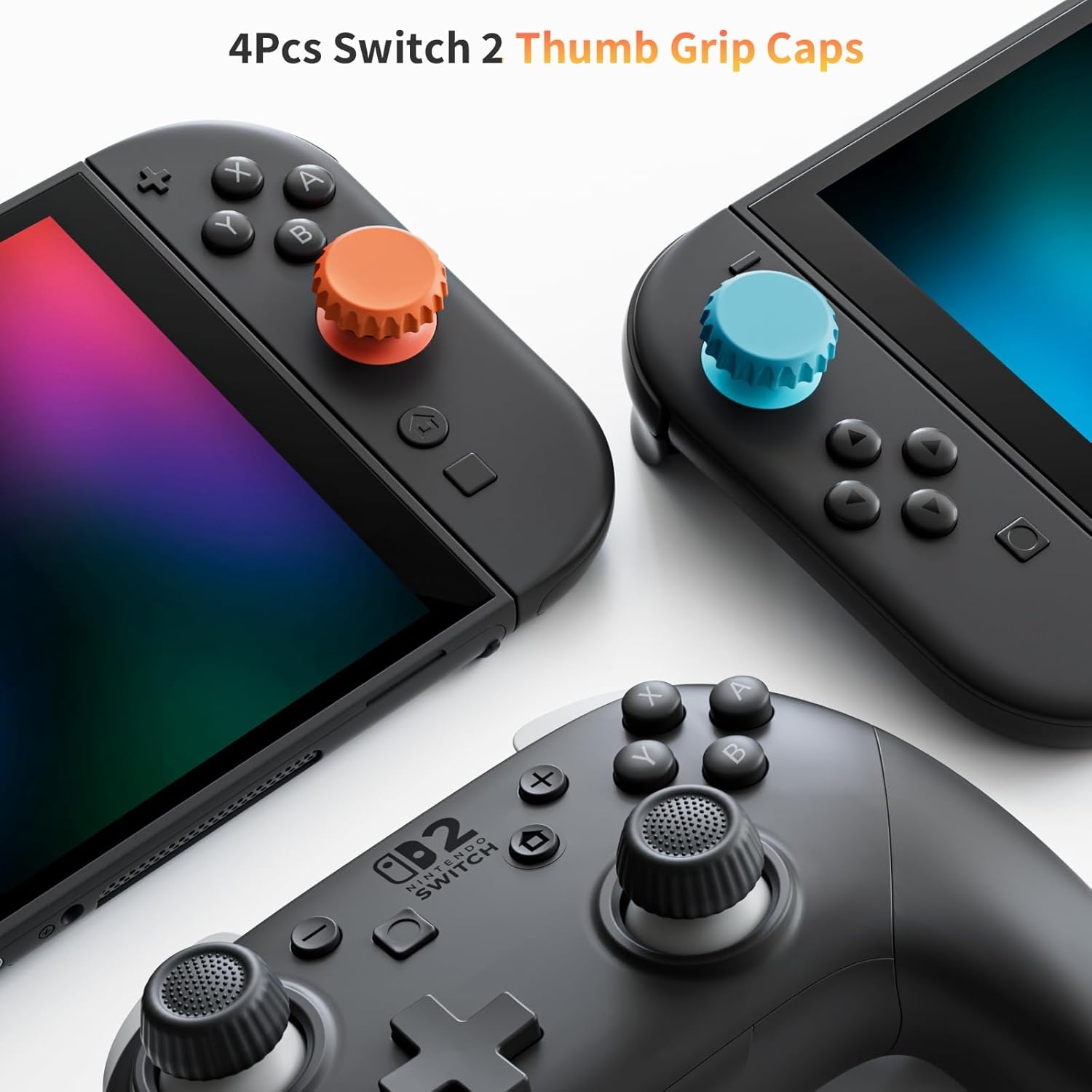 ZOZOVR Switch 2 Draagtas 2025, met 4 stuks duimgrepen, 20 Game Card Slots, Draagbare Reizen Harde Volledige Bescherming All in One Opbergtas voor Nintendo Switch 2 Console Pro Controller Accessoires