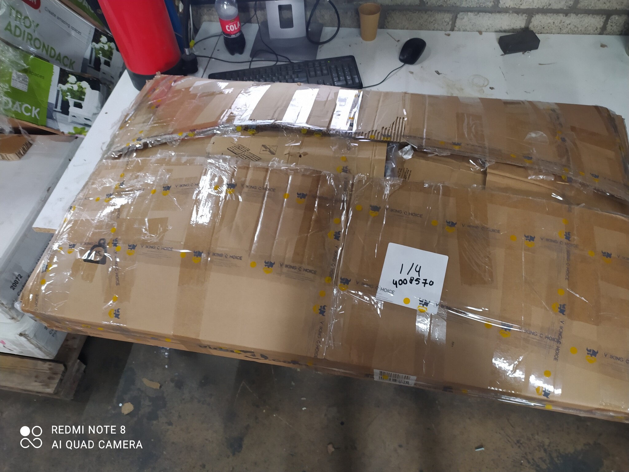 vidaXL Tuinbank Aluminium Zwart + Kussens - 46% Korting