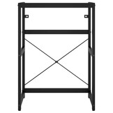 vidaXL Wastafelframe Zwart - IJzer - 60% Korting!
