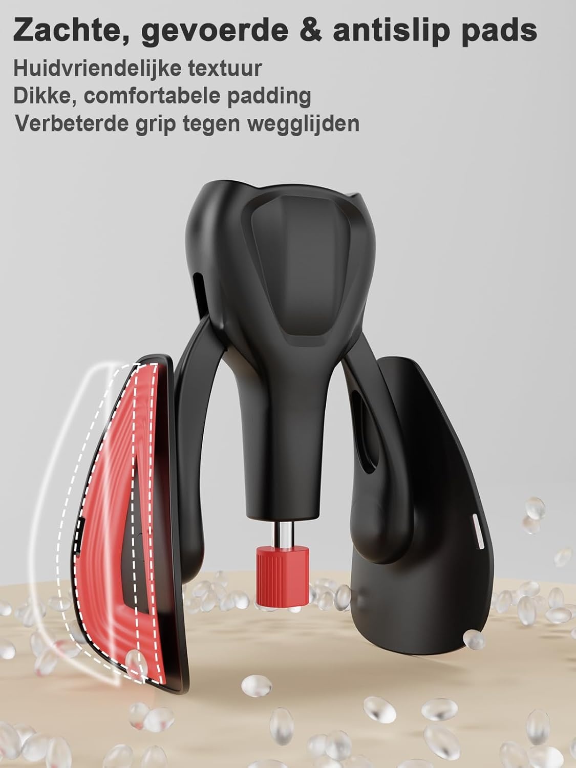 Bekkenbodem Trainingsapparaat 35 kg / 77 lb Verstelbare Kegel Trainer – Innerdij- en Heuptrainer Fitnessapparaat voor Thuisgebruik, Postpartum Herstel voor Vrouwen en Mannen, met Weerstandsband