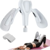 Bekkenbodem Trainingsapparaat 35 kg / 77 lb Verstelbare Kegel Trainer – Innerdij- en Heuptrainer Fitnessapparaat voor Thuisgebruik, Postpartum Herstel voor Vrouwen en Mannen, met Weerstandsband