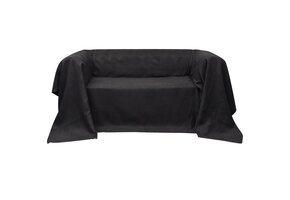 vidaXL Bankhoes Microsuède Antraciet - 35% Korting!