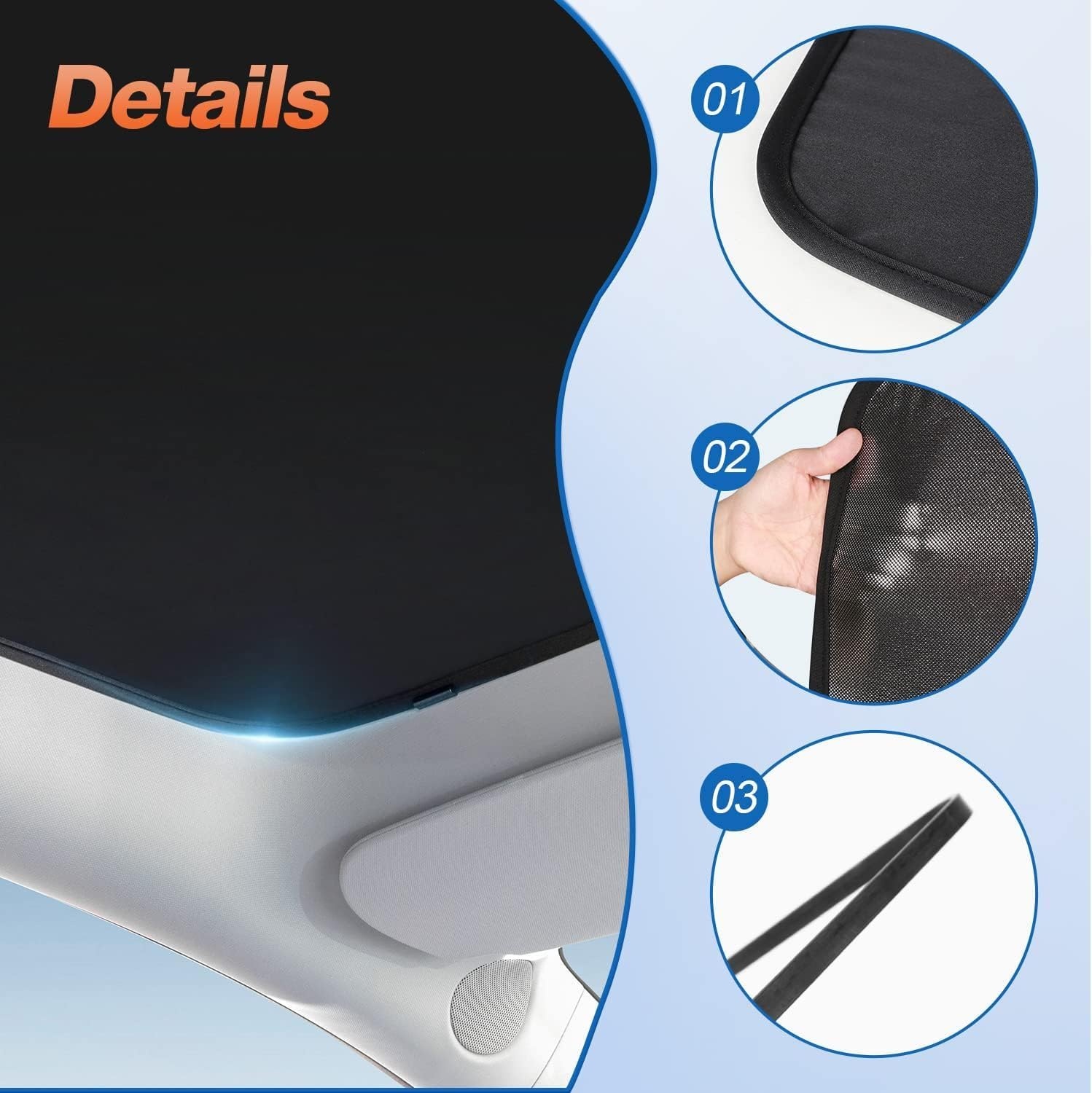 Topfit Zonnescherm Model Y (30% Korting) - Dakraam Isolatie & UV Bescherming