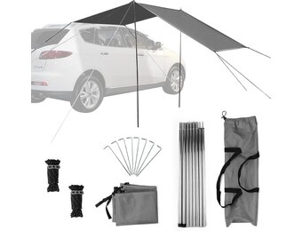 Waterdichte Autoluifel - 30% Korting! Zonnezeil voor Camping & Auto
