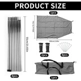 Waterdichte Autoluifel - 30% Korting! Zonnezeil voor Camping & Auto