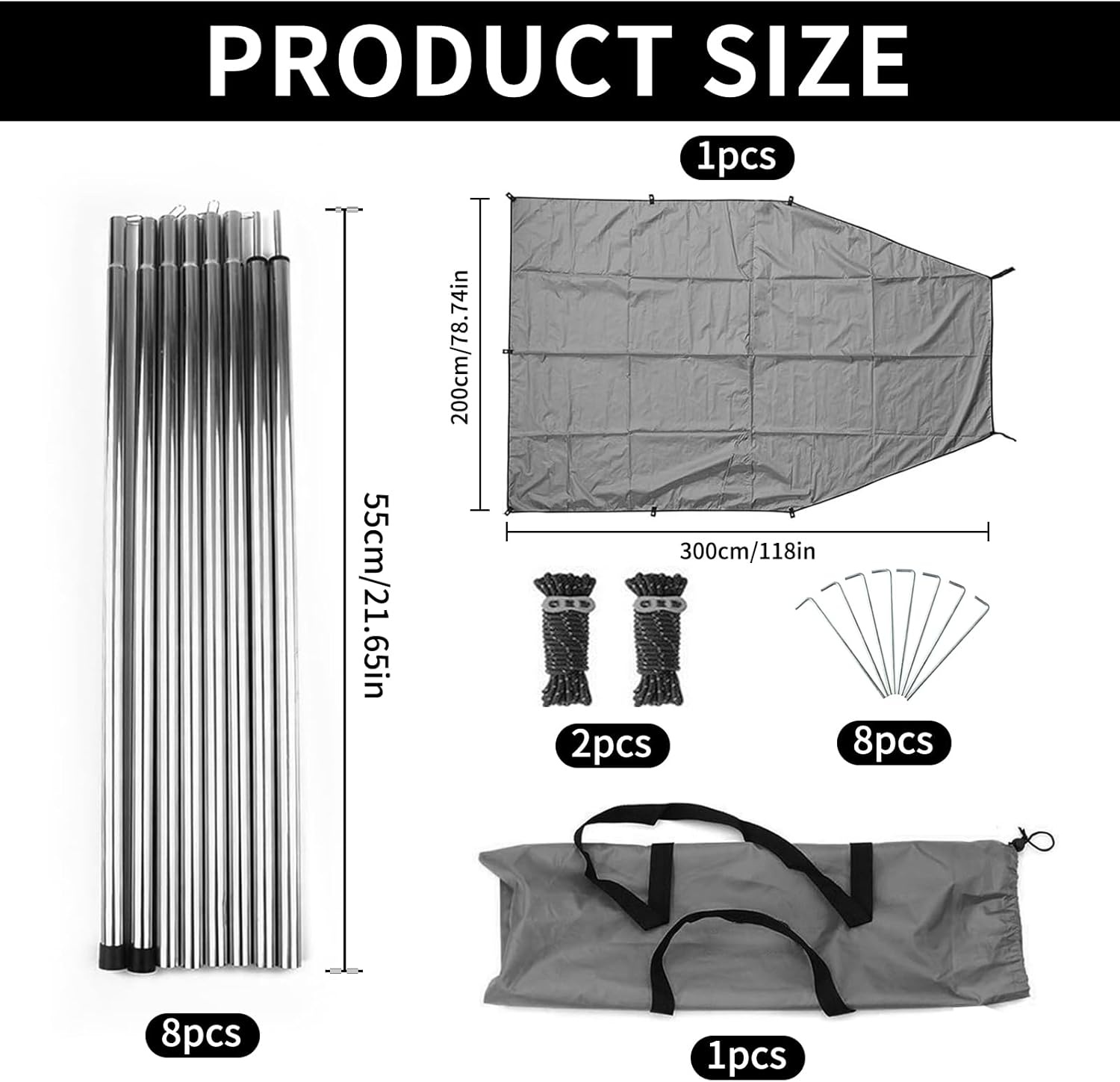 Waterdichte Autoluifel - 30% Korting! Zonnezeil voor Camping & Auto