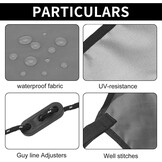 Waterdichte Autoluifel - 30% Korting! Zonnezeil voor Camping & Auto