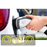 ZHIBANG Elektrische autolaadkabel type 2, type 2 oplaadkabel 11 KW 16 A 3-fasig 5 m, snellaadkabel type 2 naar type 2 voor EV & PHEV, Mode 3 EV oplaadkabel (11 kW (16 A | 3-fase) 5 m)