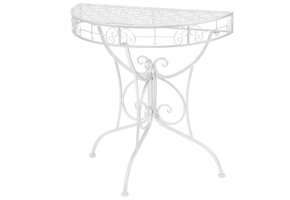 vidaXL Vintage Bijzettafel Zilver - 35% Korting!