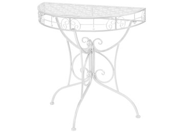 vidaXL Vintage Bijzettafel Zilver - 35% Korting!