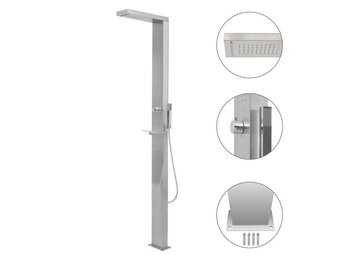 vidaXL Buitendouche RVS - 42% Korting!