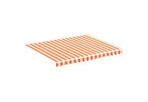 VidaXL Luifeldoek 3x2.5m Geel/Oranje - 35% Korting!