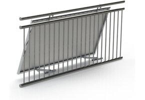 Home Trends Balkon Krachtcentrale Houder | Verstelbaar 0-30° | 60% Korting!