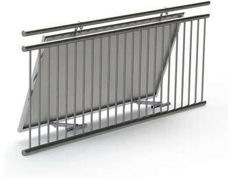 Home Trends Balkon Krachtcentrale Houder | Verstelbaar 0-30° | 60% Korting!