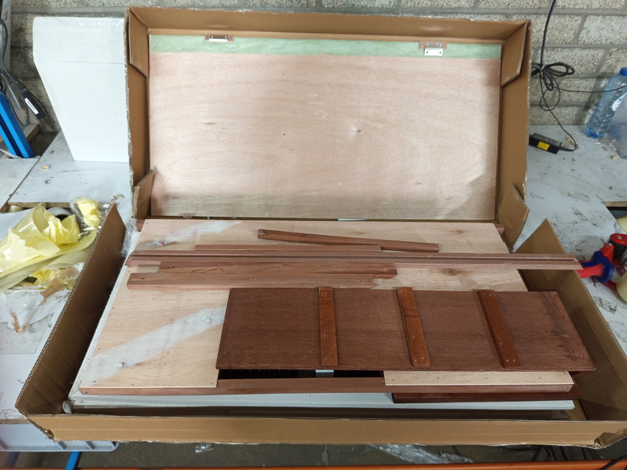 vidaXL Konijnenhok Buiten - 60% Korting - Hout Bruin