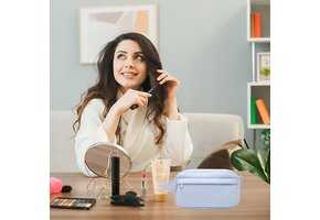 Dames Make-up Tas van Corduroy - 30% Korting