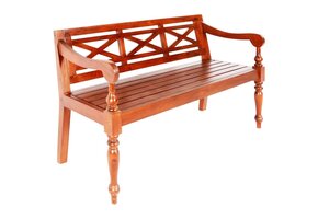 vidaXL Batavia Bank 123cm Mahoniehout (55% KORTING)