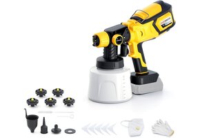 Accu Verfspuitsysteem (excl. accu) - 30% Korting!