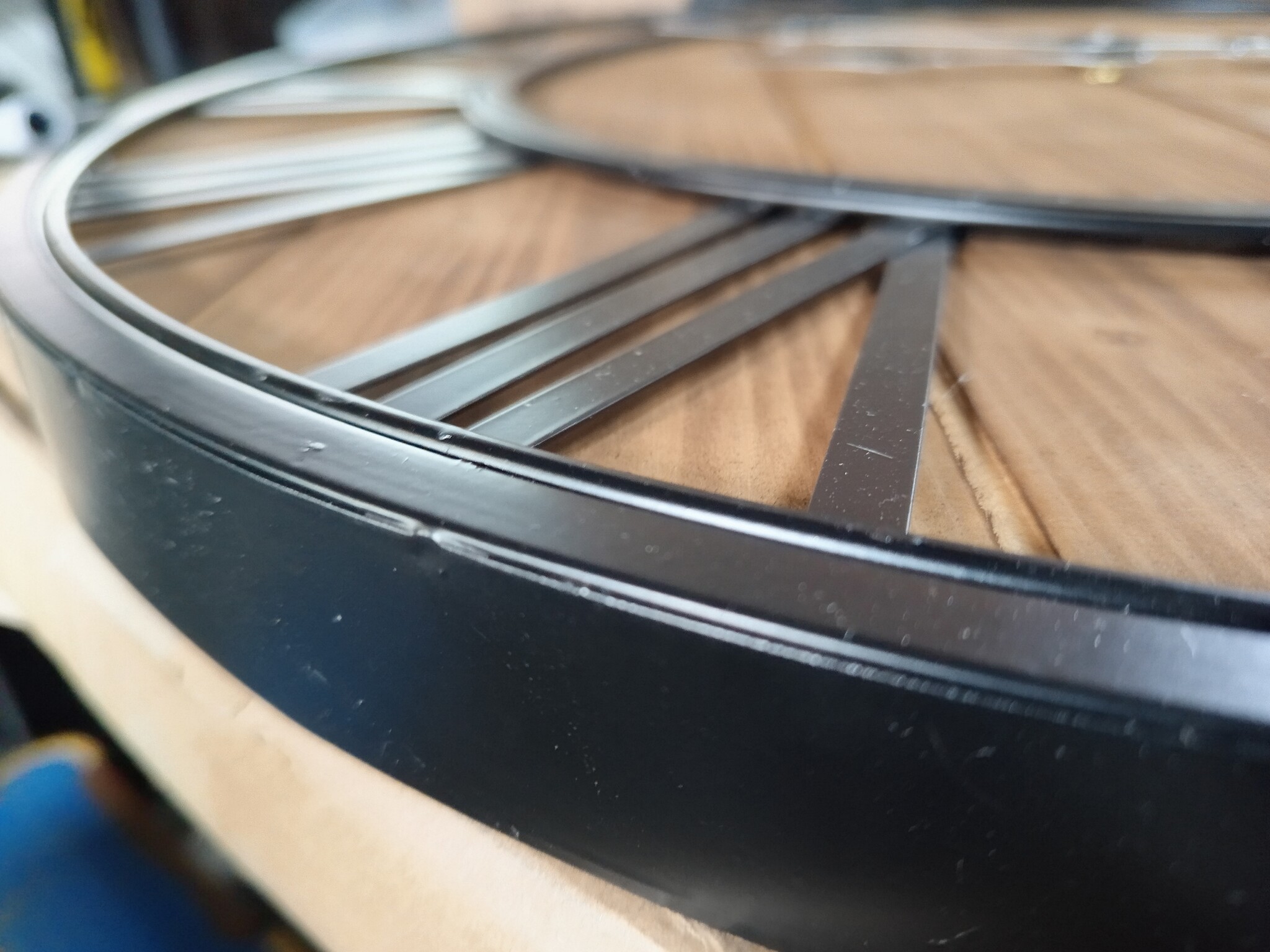 vidaXL XXL Wandklok 60cm - Vintage Hout & Metaal | 55% Korting