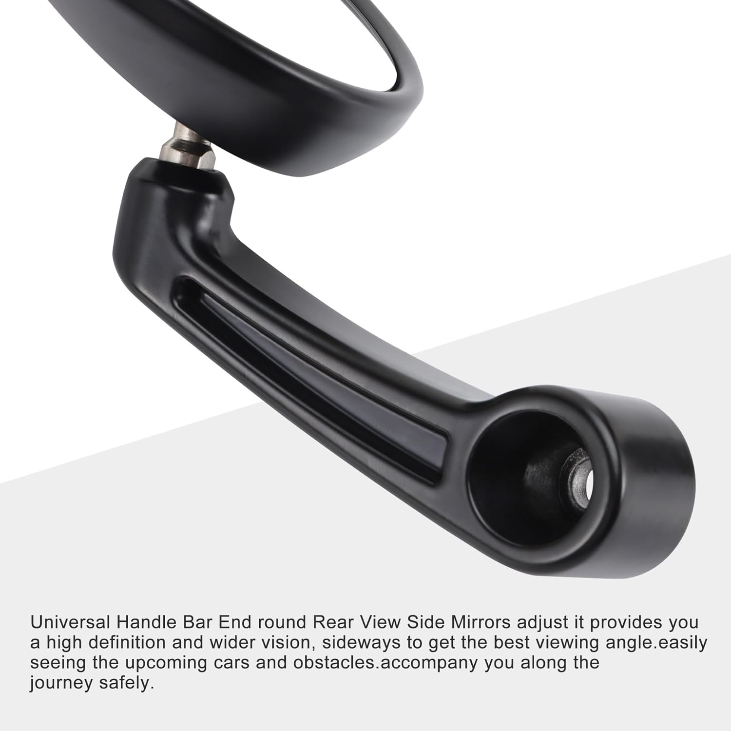 GOOFIT Universele Motorfiets Spiegel (Zwart) - 30% Korting!