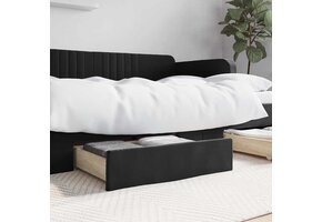 vidaXL Bedlades Zwart (2 st.) - 42% Korting!