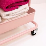 Craftelier Organizerwagen Metaal 3-laags Wit - 30% Korting!