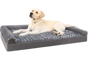 KSIIA Orthopedisch Hondenbed Grijs - 35% Korting!