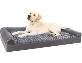 KSIIA Orthopedisch Hondenbed Grijs - 35% Korting!