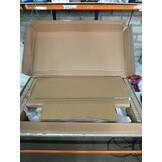 vidaXL Spoelbakonderkast Lucca - Bewerkt Hout Wit - 55% Korting