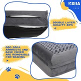 KSIIA Orthopedisch Hondenbed Grijs - 35% Korting!