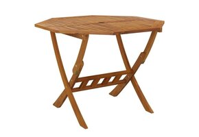 vidaXL Tuintafel Acaciahout Inklapbaar 90x75cm - 35% Korting!