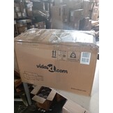 vidaXL Driezitsbank 180 cm fluweel donkergrijs