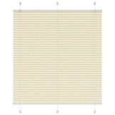 vidaXL Plissé Rolgordijn (120x100cm) Crème - 54% Korting!