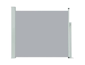 vidaXL Tuinscherm uittrekbaar 100x300 cm grijs