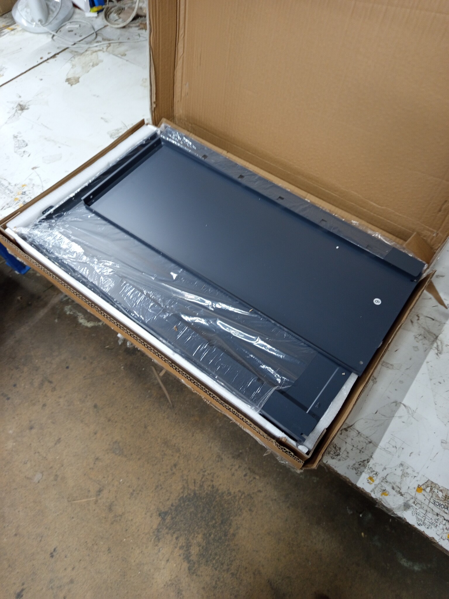 vidaXL Ladeblok verrijdbaar 28x41x69 cm metaal antracietkleurig