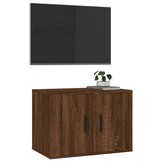 vidaXL TV-meubel 57x34,5x40 cm bruin eiken - 63% KORTING