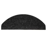 vidaXL Antraciet Trapmatten Zelfklevend - 10 stuks (65x22,5x3,5 cm) - 25% Korting