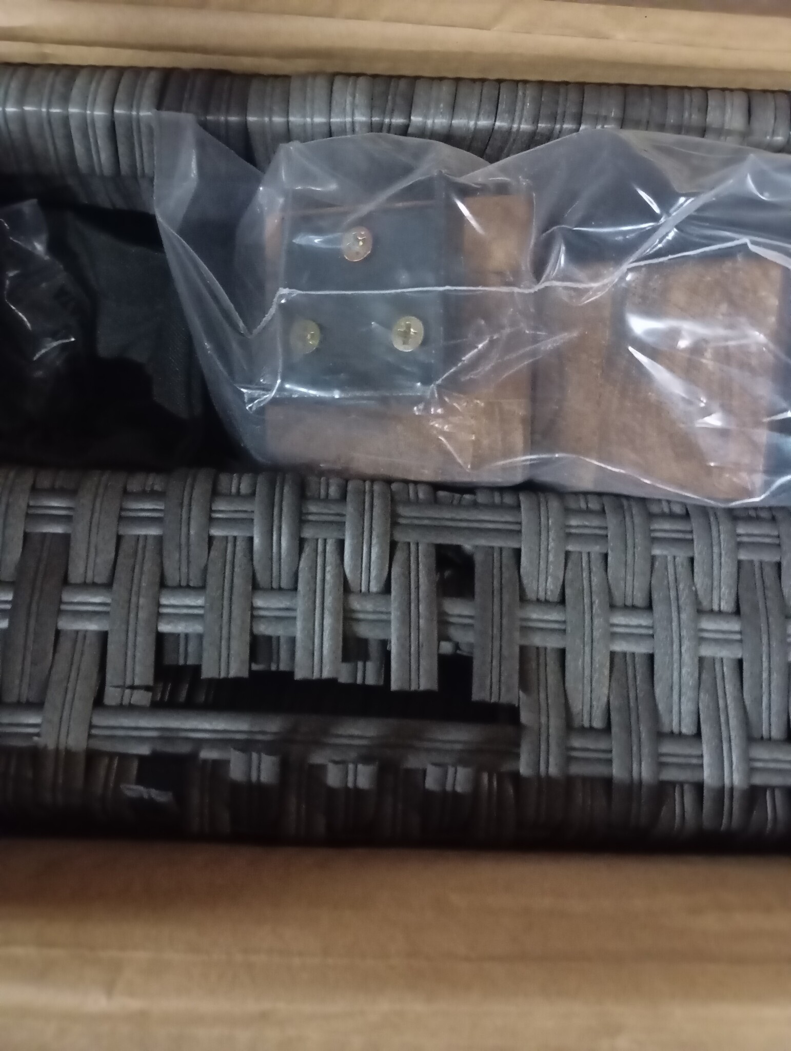 vidaXL Tuinhoekbank Poly Rattan Grijs - 63% Korting!