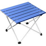 Compacte Campingtafel - 36% Korting - Lichtgewicht & Opvouwbaar (Zwart, Klein)