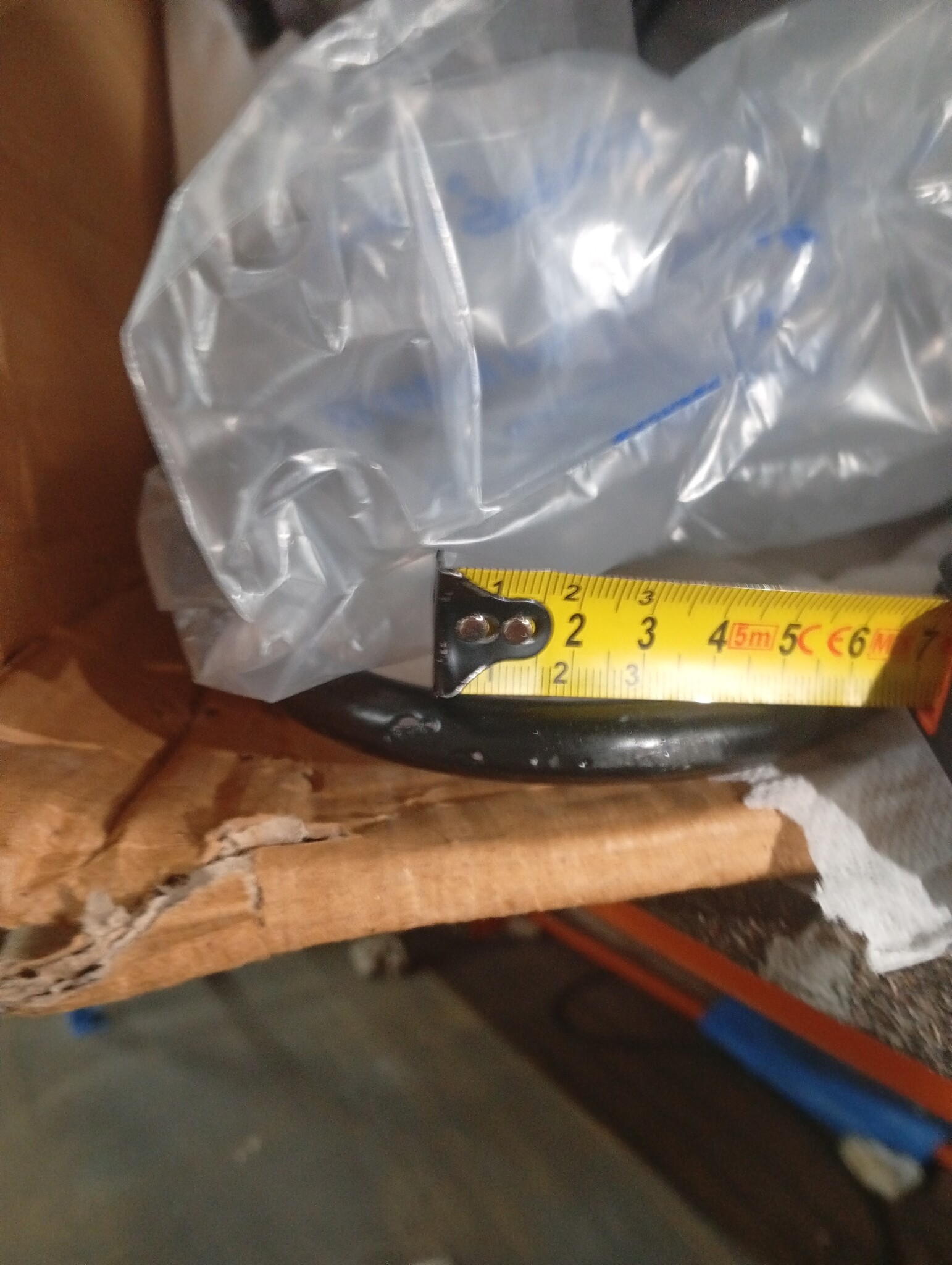 vidaXL Barstoelen 2 st echt leer, 59% korting