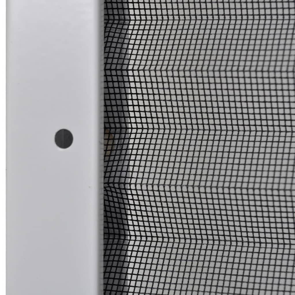 vidaXL Raamhor plissé 80x120 cm aluminium