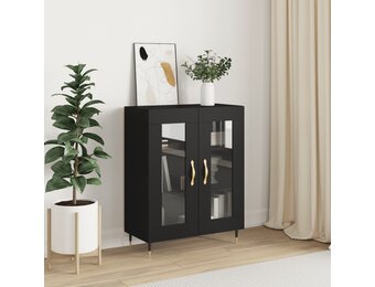 VidaXL Dressoir (69,5x34x90cm) Zwart - 58% Korting!