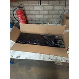 vidaXL Zwembadoverkapping rond 376x188 cm PVC