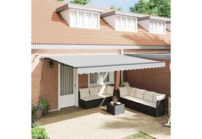 Markies Antraciet 4,5x3m Metaal - 37% Korting!