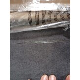 vidaXL Bedframe zonder matras stof donkergrijs 140x190 cm