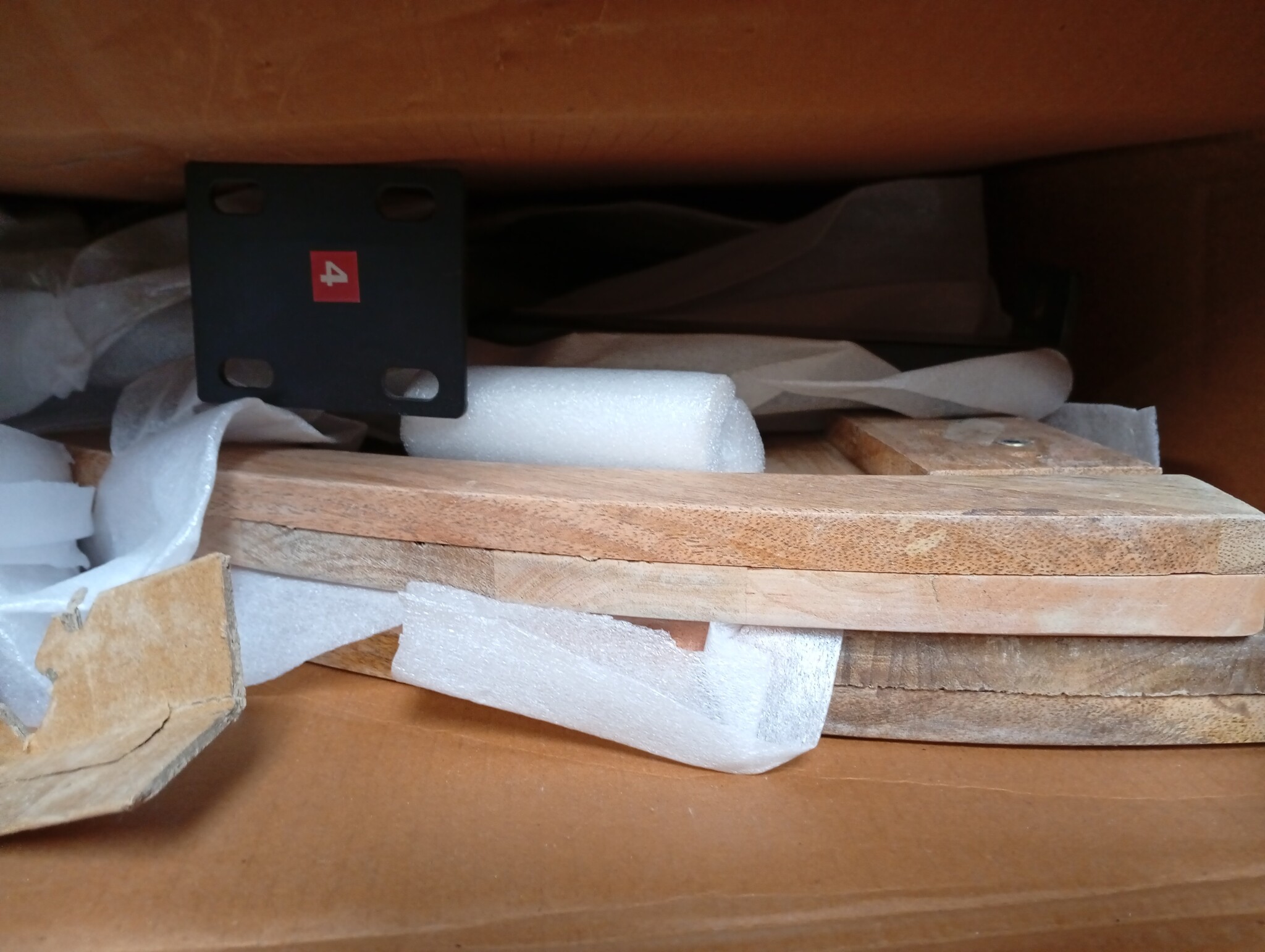 vidaXL Bedframe zonder matras 120x200 cm stof lichtgrijs